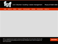 Tablet Screenshot of fgf.com.au