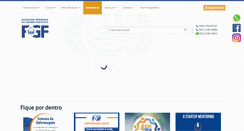 Desktop Screenshot of fgf.edu.br