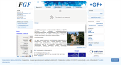Desktop Screenshot of fgf.hu